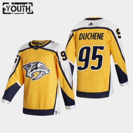 Nashville Predators Matt Duchene 95 2020-2021 Reverse Retro Trikot Authentic  - Kinder